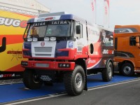 Презентация нового раллийного автомобиля «ТАТРА 4x4» для ДАКАРА 2014 (август 2013 – Чемпионат Европы по гонкам тягачей в городе Мост)